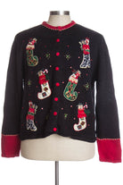 Black Ugly Christmas Cardigan 37387