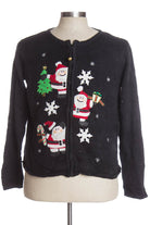 Black Ugly Christmas Cardigan 37446