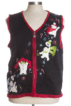 Black Ugly Christmas Vest 37461