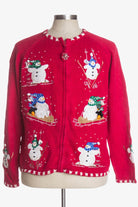 Red Ugly Christmas Cardigan 37512