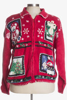 Red Ugly Christmas Cardigan 37539