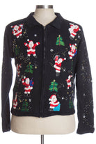 Black Ugly Christmas Cardigan 37565