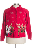 Red Ugly Christmas Cardigan 37592