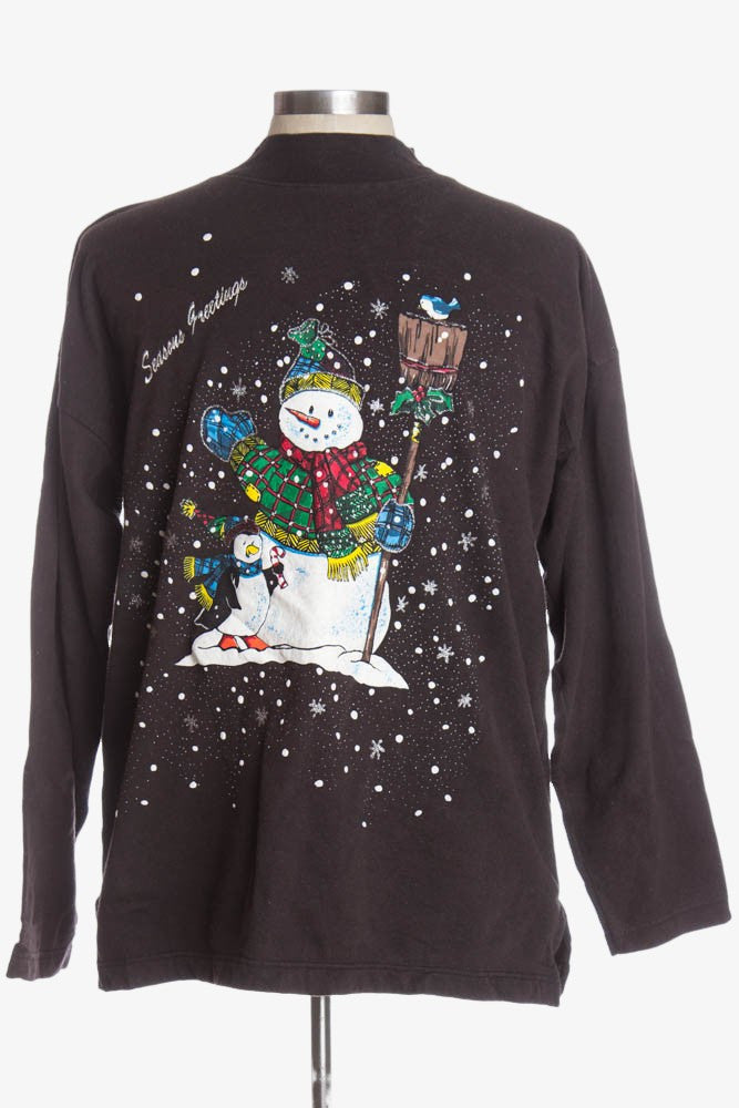 Black Ugly Christmas Sweatshirt 37739