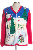 Multicolor Ugly Christmas Cardigan 37783