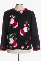 Black Ugly Christmas Cardigan 37828