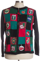 Black Ugly Christmas Cardigan 37857