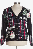 Black Ugly Christmas Cardigan 37867