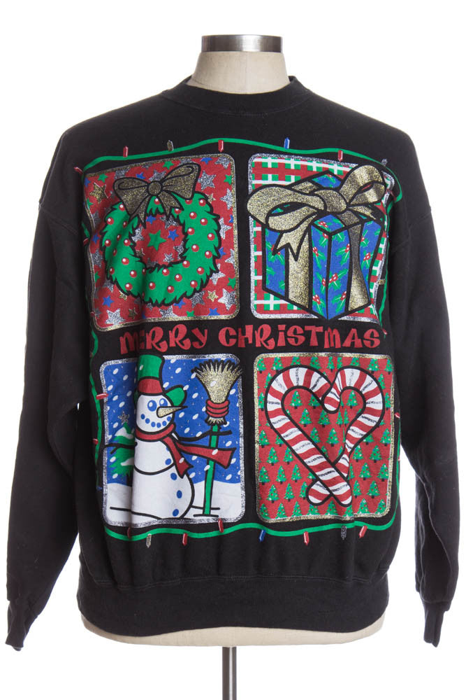 Black Ugly Christmas Sweatshirt 37986