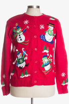 Red Ugly Christmas Cardigan 38074