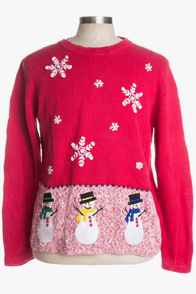 Red Ugly Christmas Pullover 38156