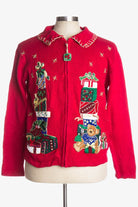 Red Ugly Christmas Cardigan 38164