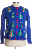Blue Ugly Christmas Cardigan 38198