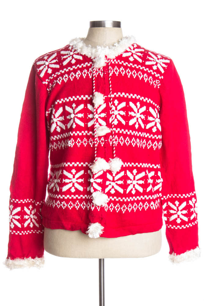 Red Ugly Christmas Cardigan 38213