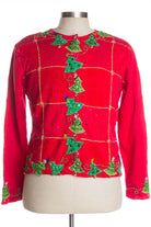 Red Ugly Christmas Cardigan 38253