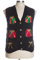 Black Ugly Christmas Vest 38295