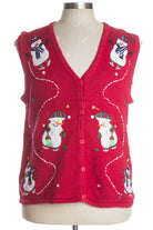 Red Ugly Christmas Vest 38304
