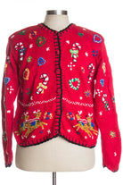 Red Ugly Christmas Cardigan 38379
