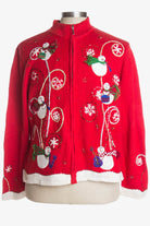 Red Ugly Christmas Cardigan 38454