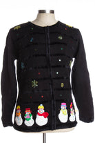 Black Ugly Christmas Cardigan 38518