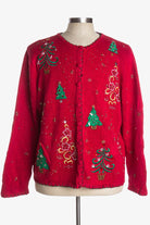 Red Ugly Christmas Cardigan 38557