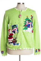 Green Ugly Christmas Cardigan 38605