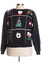 Black Ugly Christmas Pullover 38637