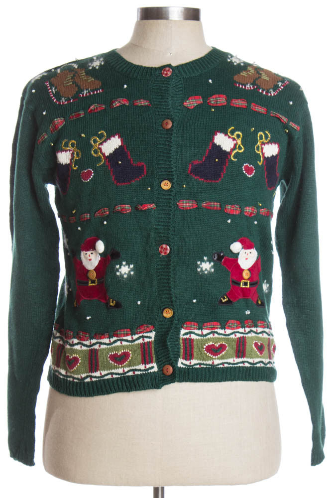Green Ugly Christmas Cardigan 38667