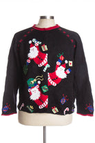 Black Ugly Christmas Cardigan 38668