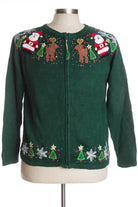 Green Ugly Christmas Cardigan 38706