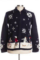 Blue Ugly Christmas Cardigan 38710