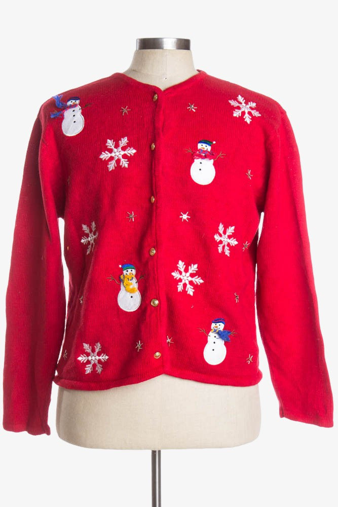 Red Ugly Christmas Cardigan 38716