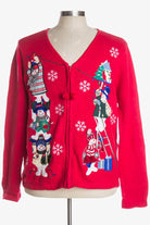 Red Ugly Christmas Cardigan 38817