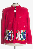 Red Ugly Christmas Pullover 38967