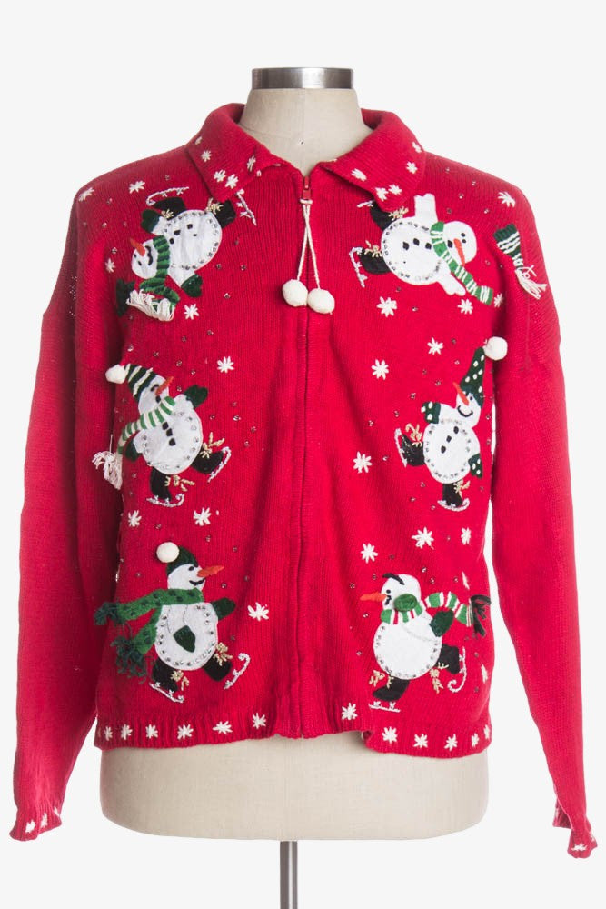Red Ugly Christmas Cardigan 38983