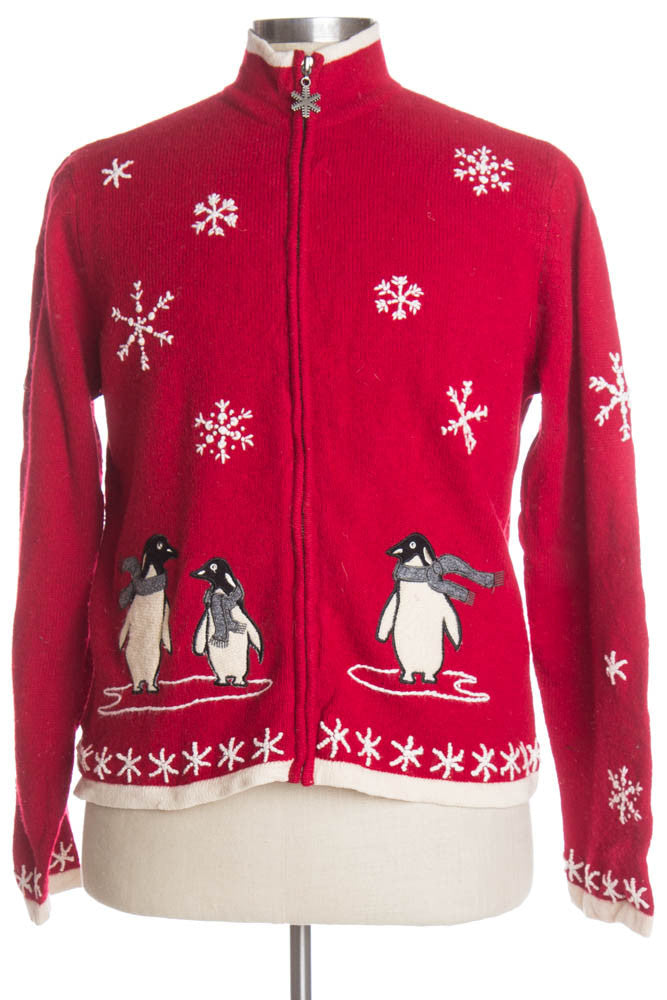 Red Ugly Christmas Cardigan 39074