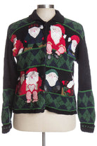 Black Ugly Christmas Cardigan 39138