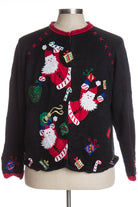 Black Ugly Christmas Cardigan 39171