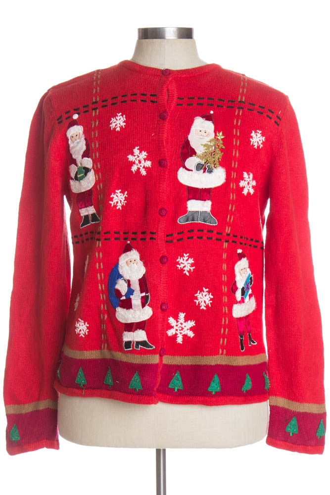 Red Ugly Christmas Cardigan 39225
