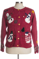Red Ugly Christmas Cardigan 39349