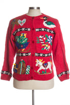 Red Ugly Christmas Cardigan 39350