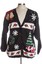 Black Ugly Christmas Cardigan 39394