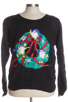 Black Ugly Christmas Pullover 39428