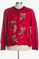 Red Ugly Christmas Cardigan 39432