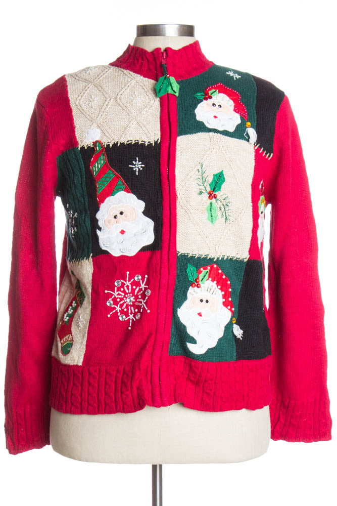 Multicolor Ugly Christmas Cardigan 39450