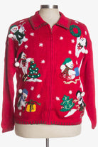 Red Ugly Christmas Cardigan 39724