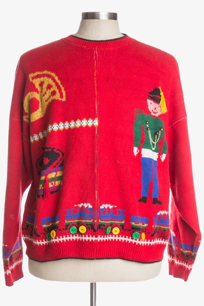 Red Ugly Christmas Pullover 39820