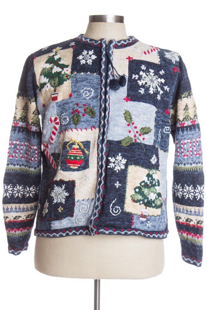Multicolor Ugly Christmas Cardigan 39844