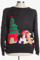 Black Ugly Christmas Pullover 39874
