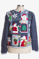 Multicolor Ugly Christmas Cardigan 39876